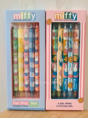 Miffy Colorblock Gel Pen Set